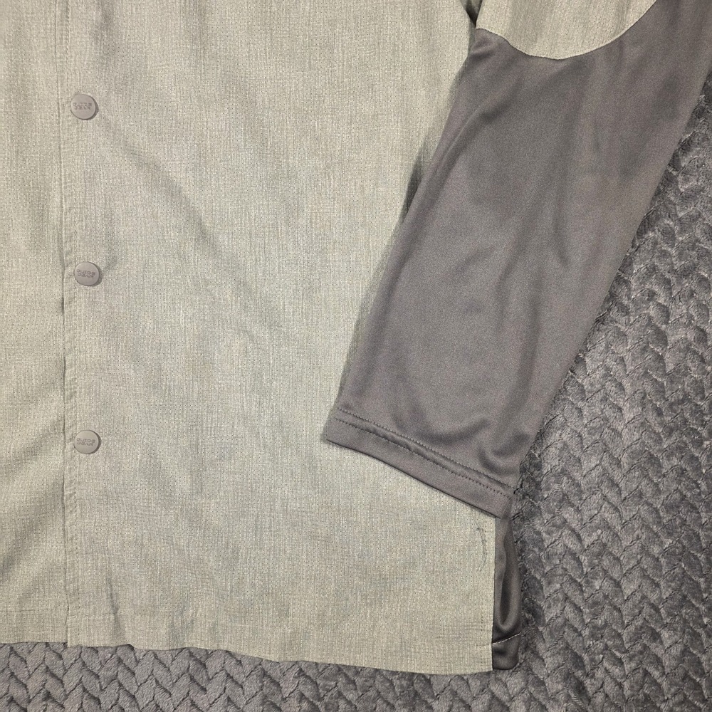 Guide Gear Men's Hunting Shirt Gray Large Insect Shield Ripstop Pheasant Fest - Picture 11 of 13